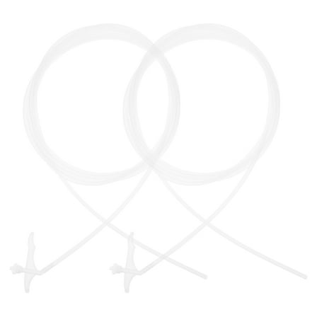 GAXIRE Extended Foam Sealant Tubes PE Material 2Pcs 117.9x0.2x0.2in