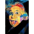 thumbnail image 4 of Stephen Chambers 11x14 Black Ornate Wood Framed With Double Matting Wall Art Titled - Einstein, 4 of 6