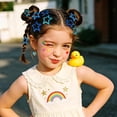thumbnail image 6 of 18 Pcs Star Hair Clips Y2K Style Non-Slip Snap Hair Barrettes Assorted Sizes Hair Accessories Blue Metal Hair Clips for Girls Women(F), 6 of 7
