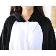 thumbnail image 1 of Pijamas siameses de franela con dibujos de animales, pijamas Tianma con unicornio, tiburón, dinosaurio y león para parejas, 1 of 5