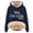 Blue, variant on NinXxx Women's Heavyweight Lined Drop Shoulder Hoodie Drawstring Pullover Green XXL