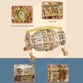 thumbnail image 5 of Rompecabezas De Madera 3D Diy, Reloj Colgante, Motor De Tiempo, Kits De Calendario, Juguetes De Ensamblaje Para Sala De Estudio, Sala De Estar, Decoraciones De Oficina Kearding FN007144-02, 5 of 5