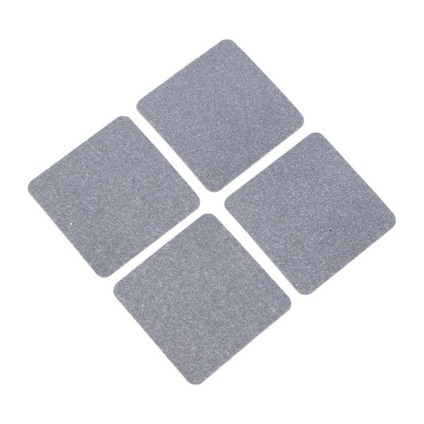 BRIGHTFUFU 4 alfombrillas universales para lavadora, antivibración y antideslizantes (5 x 5 cm)