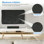 Outdoor TV Cover for 40-42 inch TV, EEEkit Waterproof and Dustproof TV Screen Protectors for Outside LED, LCD, OLED Flat Screen TVs