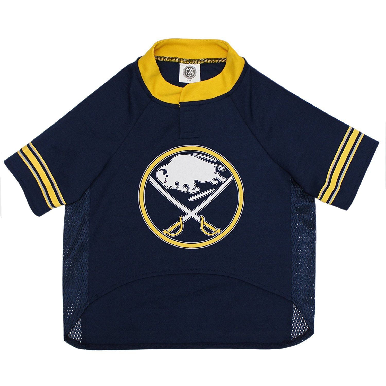 Buffalo Sabres Pet Jersey Stretch Size M - Special Order - Caseys