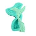 thumbnail image 3 of O'Creme Silicone Fondant Mold, Wavy Mermaid Tail 2, 3 of 3