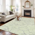 thumbnail image 3 of Sage Green Branches Area Rug 5x8 Washable Rug Non Slip Vintage Art Farmhouse Large Area Rug Soft Stainresistant Indoor Floor Carpet for Living Room Bedroom Home Office Dining Room Nursery, 3 of 8