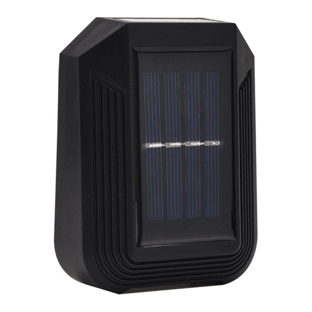 Lámpara de pared solar LED, lámpara decorativa para jardín, valla, patio, garaje. blanco