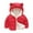 Red, variant on Miluxas Toddler Winter Coats Hooded Infants Fleece Jacket Thickened Jacket for Baby Girls Boys Red 12 Months