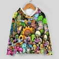thumbnail image 3 of My Singing Monsters Kids' Hoodie And Pants Set Hooded Sweatshirt Outfit Soft Sweatpants & Pullover Set 110CM, 3 of 8