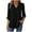 #04 Black 【PICK YOUR FAVORITES & STOCK UP】, variant on Women's Long Sleeve V Neck Button Down Top Shirts Blouses Solid Color Casual Work Office Business Casual Fashion Essential Gift for Women | Aestivo,Gray L