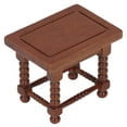 thumbnail image 1 of 1:12 Casa De Muñecas Mesa De Té, Decoración Casa De Muñecas Mesa De Café Regalo De Cumpleaños Miniatura De Madera Juguete Para Juego De Imitación Para El Hogar, 1 of 7
