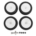 thumbnail image 4 of Senjay 12mm Hex RC Wheels And Tires, RC Front Rear Tires And Wheels Environmentally Friendly For 1/10 RC Off Road Car, 4 of 8