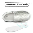 thumbnail image 6 of Bocca Toddler Girls Silver Slip on Kids Canvas Walking Shoes Size 13, 6 of 8