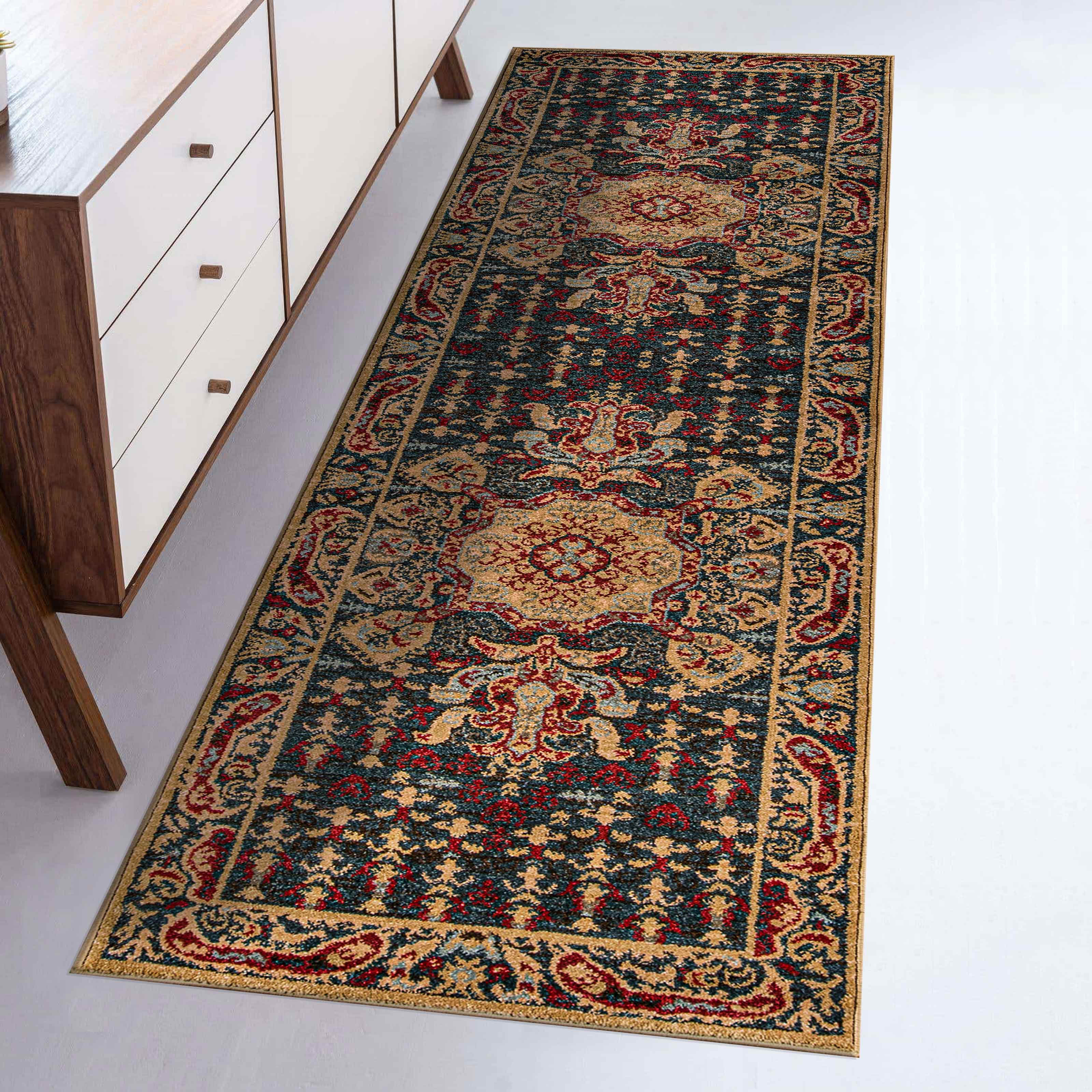 ECARPET Sofia Tapis de Couloir pour Salon, Chambre, Salle A Manger, Entrée, Couloir et Plus Encore.