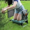 thumbnail image 2 of TRY & DO Garden Kneeler and Seat  Garden Workseat, Smart Folding Gardening  EVA Foam Kneeling Pad Detachable Dual Tool Pouch 2 in 1 Portable Gardening Stools for Back Yard Outdoor Fishing, 2 of 8