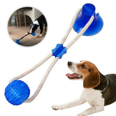 Suction Ball Pup Tug Toy Multifunction Pet Molar Bite Teeth Cleaner ...