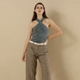 thumbnail image 5 of RISANTRY Womens White Belts for Jeans Leather Dress Belts for Women, 5 of 7