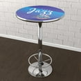 thumbnail image 5 of Utah Jazz Hardwood Classics Bar Table with Adjustable Footrest and Acrylic Top, 5 of 5