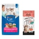 thumbnail image 1 of Cat Chow Gatitos Pescado Carne y Leche Defense Plus 7.5 kg + MIAUKISS LICKABLE SALMON 4 PACK 56GR, 1 of 3