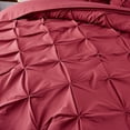 thumbnail image 4 of 8 Piece Pintuck Comforter Set with Sheets Burgundy Queen 8 Piece, 4 of 5
