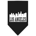 thumbnail image 2 of Pet and Dog Bandana Screen Printed, "Los Angeles Skyline", 2 of 5