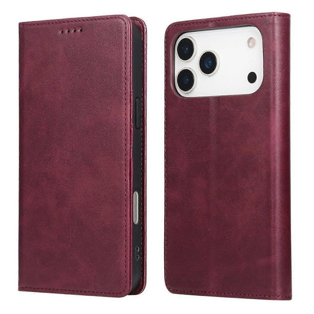 For iPhone 17 Pro Max Case RFID Blocking PU Leather Phone Wallet Cover - Peacock Blue