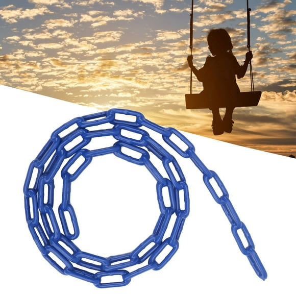Swing Chain, Kid Swing Chain 1.5m/59in Stable Durable Blue  for Swing Set for Girls Boys for Family Playground Equipment for Kids