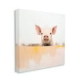 thumbnail image 4 of Stupell Industries Modern Pig Peeking Animals & Insects Painting Gallery Wrapped Canvas Art Print Wall Art, 17 x 17, 4 of 8