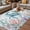 Blue, variant on Turquoise Carbs Coastal Outdoor Rug for Patio/Deck/Porch, Non-Slip Large Area Rug 3 x 5 Ft, Nautical Summer Beach Coral Jellyfish Indoor Outdoor Rugs Washable Area Rugs, Camping Rug Carpet Runner