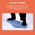 thumbnail image 3 of VONKY Kids Swing Seesaw Balance Board with 5 Balls Sensory Integration Children's Indoor Outdoor Activity Game Light Green, 3 of 4