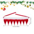 thumbnail image 2 of Greenadscape 1Set Festive Dog Collar with Bell Polyester 15.7x4.7in, 2 of 6