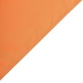 BalsaCircle 90" x 90" Square Polyester Tablecloth Orange - Walmart.com