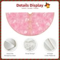 thumbnail image 5 of Kll Breast Cancer Awareness Christmas Tree Skirt 48",Party Decorations Farmhouse For Christmas Decorations Holiday Party, 5 of 8