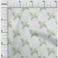 thumbnail image 2 of oneOone Polyester Spandex Light Green Fabric Watercolor Floral Sewing Craft Projects Fabric Prints By Yard 56 Inch Wide, 2 of 4