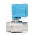 thumbnail image 4 of U.S. Solid Motorized Ball Valve - IP67 3/4inch Stainless Steel Ball Valve with Waterproof Cover, Full Port, 110-230V and 2 Wire Auto Return, 4 of 6