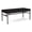 OpenHouse Black, variant on Avon Reception Waiting 2 Seat Bench 550 LB Capacity / Charcoal Steel / Navy Blue