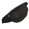 thumbnail image 2 of Riñonera de nailon negra para hombre y mujer, informal, ajustable, para deportes al aire libre, para viajes, correr, senderismo, color negro, talla única, 2 of 15
