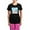 With Pink Pant, variant on CafePress - Dish And Spoon Couple Women's Dark Pajamas - Women's Short Sleeve Print T-Shirt and Pants Dark Cotton Pajama Set