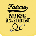 thumbnail image 4 of Inktastic Future Nurse Anesthetist Girls Baby Bib, 4 of 4