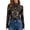 Black, variant on IWRICH Women's Mesh Long Sleeve Top Sheer Blouse See Through Tee Shirt Lace Tops Black XL