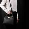 thumbnail image 2 of Genuine Leather Crossbody Handbags - Timeless Style, 2 of 2