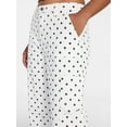 thumbnail image 5 of No Boundaries Wide Leg Cargo Pants, 33.5" Inseam, Women's and Women's Plus XXS-4X, 5 of 5