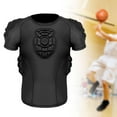 thumbnail image 6 of Dualoai Men Padded Proctective Shirt Breathable for Tennis Outdoor Activities Soccer XL, 6 of 9