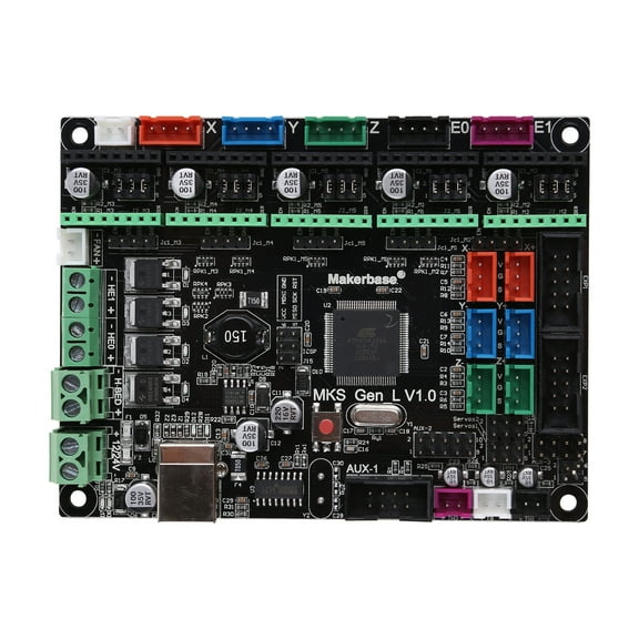 3D Printer Mks Gen L V1.0 Motherboard DIY Control Board Compatible With Ramps1.4
