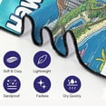 thumbnail image 3 of Artistic Drawn Hawaii Beach Towel Oversized 71x36IN Quick Dry Towels Pool Accessories Cruise Essentials Vacation Gifts Summer Must Haves for Swimming Camping Travel, 3 of 5