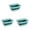 Green 3 Packs, variant on Pool Foot Bath Tray Collapsible with Foot SPA Massager, 15.7x12.5x6.8 inch, Green 1 Pack