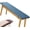 Deep Blue, variant on Non-Slip Outdoor/Indoor Bench Cushion – Patio, Porch Swing, Bay Window Seat Pad - 60/48/40/50 x 12/14/16/18 Inch(Beige,12x55in)