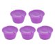 thumbnail image 3 of Cápsula de café reutilizable, 5 unidades, 50 ml, taza de filtro de café reutilizable con cuchara para máquina de café Dolce Gusto, color morado, 3 of 14