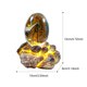 thumbnail image 2 of Dragón Cristal Lava Ornamentos Resina Hecho A Mano (base Brillante) Azul, 2 of 8